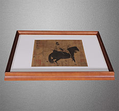 滕州书画装裱配框服务案例